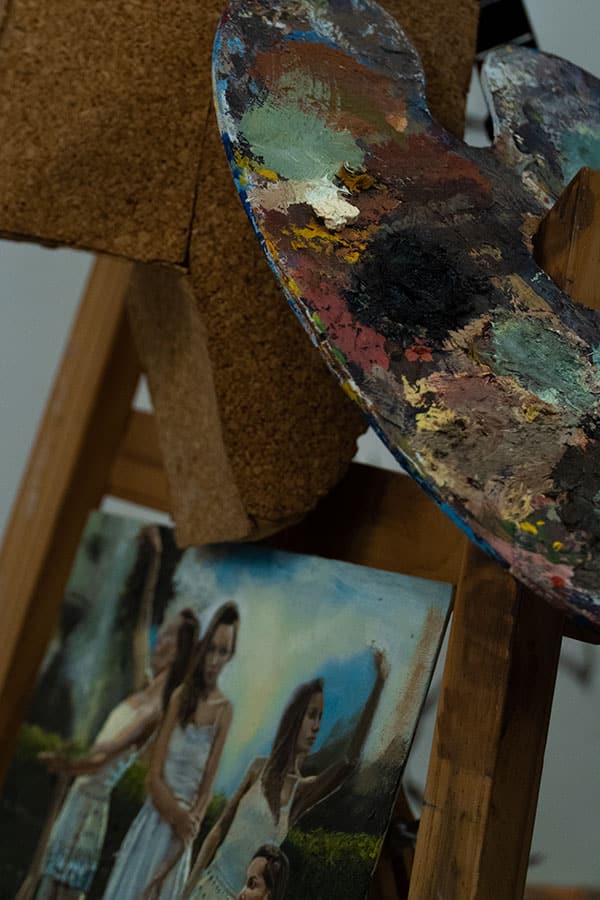 Detalle de la Instalación Inacabado de Nazareno Di Biasse.