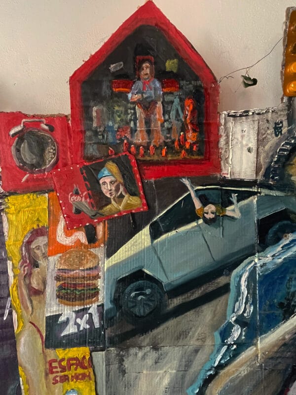 No nos ven - Obra de Nazareno Di Biasse - Plano detalle 2026